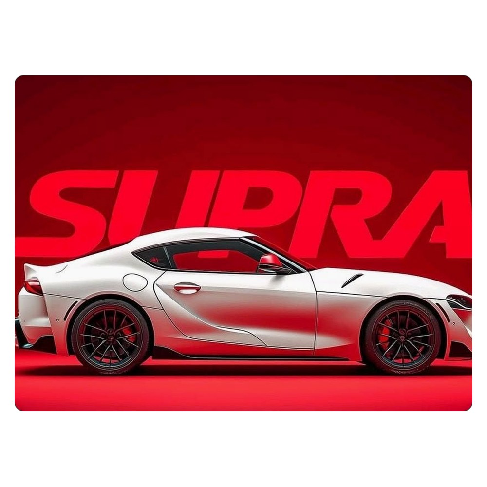 Masstel L133 Pro laptop skin - White Supra Studio Shot