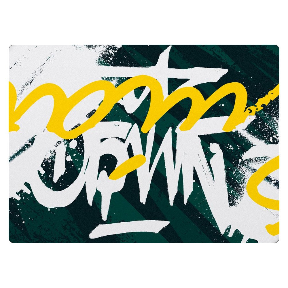 Masstel L133 Pro laptop skin - Yellow Brush Strokes