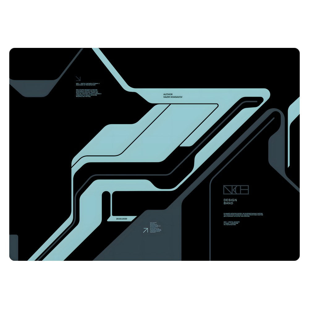 Masstel L133 Pro laptop skin - Zero OG Cyberpunk