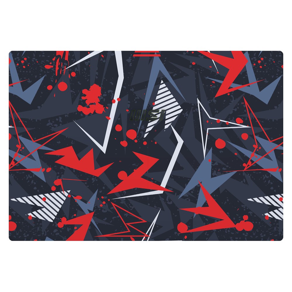 MSI Modern 14 B11MO-004VN laptop skin - Abstraxx - R