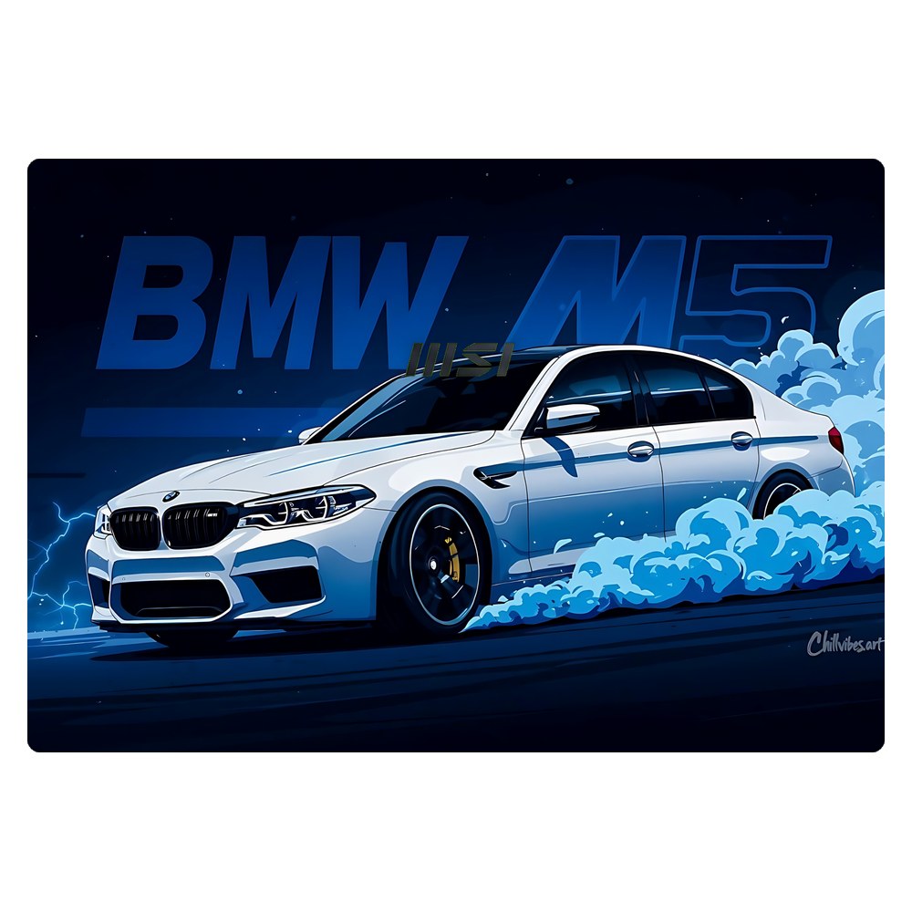 MSI Modern 15 A10M laptop skin - BMW M5 Racer
