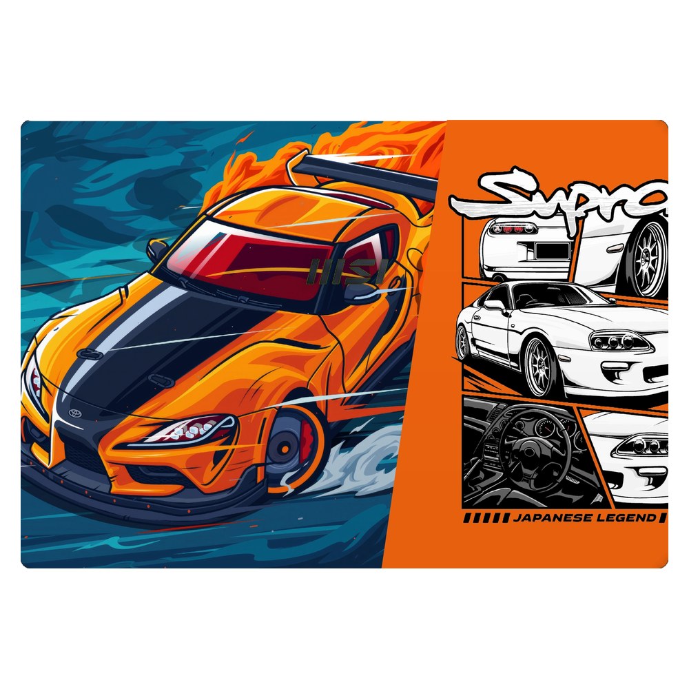 MSI Modern 15 A10M laptop skin - Blazing Legend