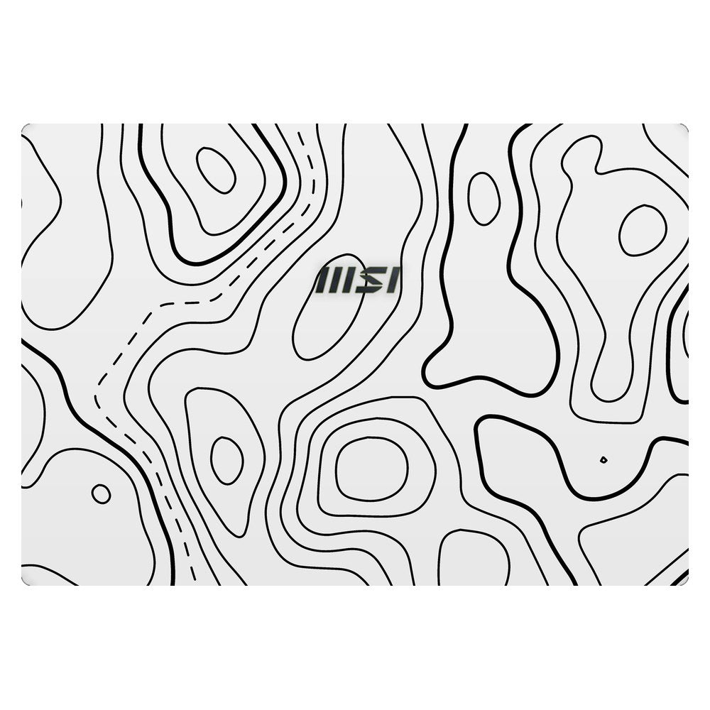 MSI Modern 14 B11MO-004VN laptop skin - Damascus White