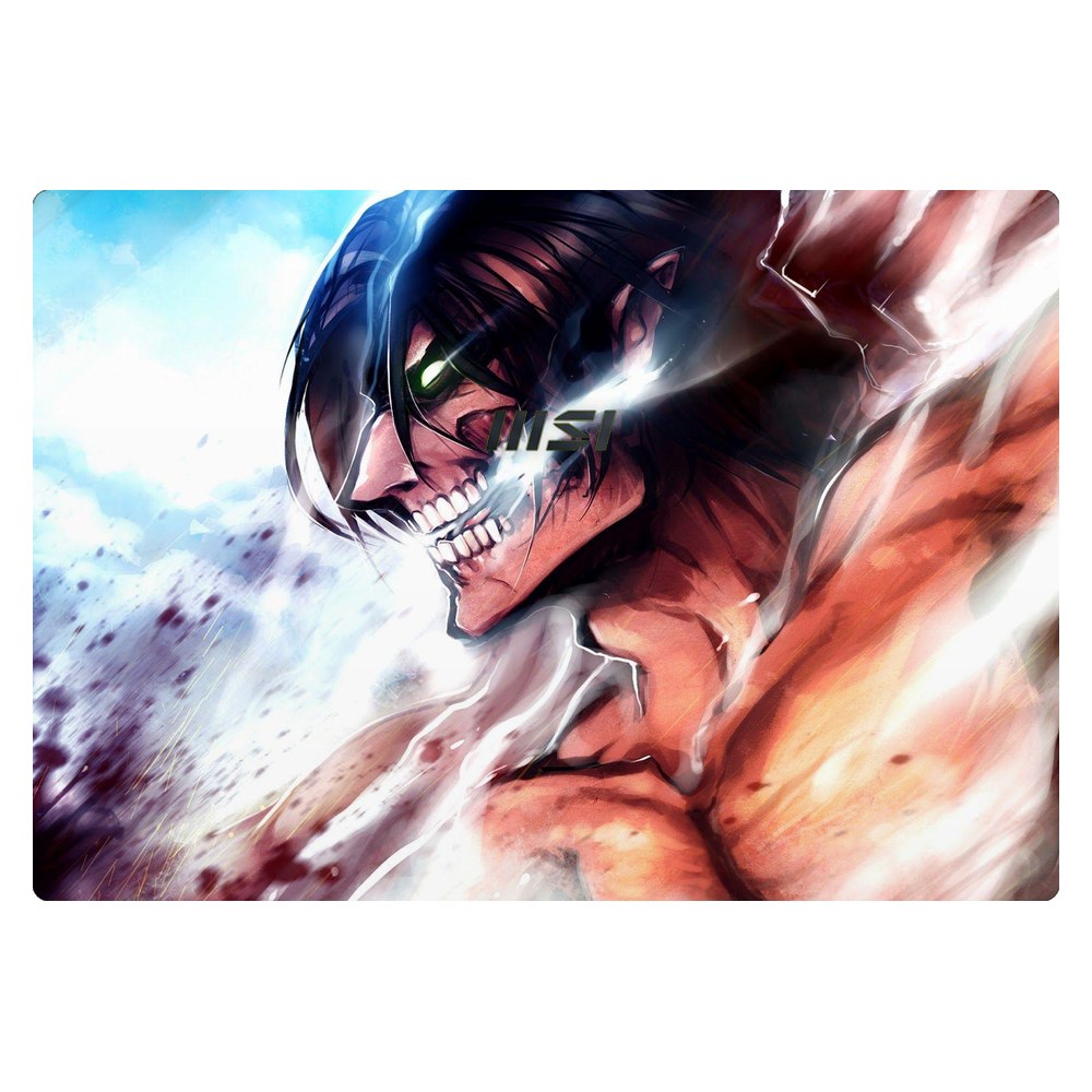 MSI Modern 15 A10M laptop skin - Eren Titan