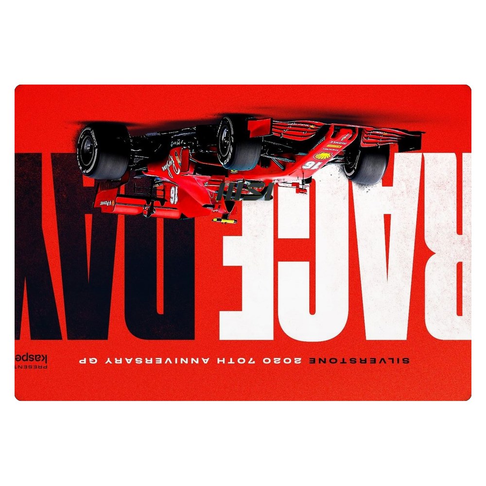 MSI Modern 14 - C13M laptop skin - Ferrari Racing Graphic Red