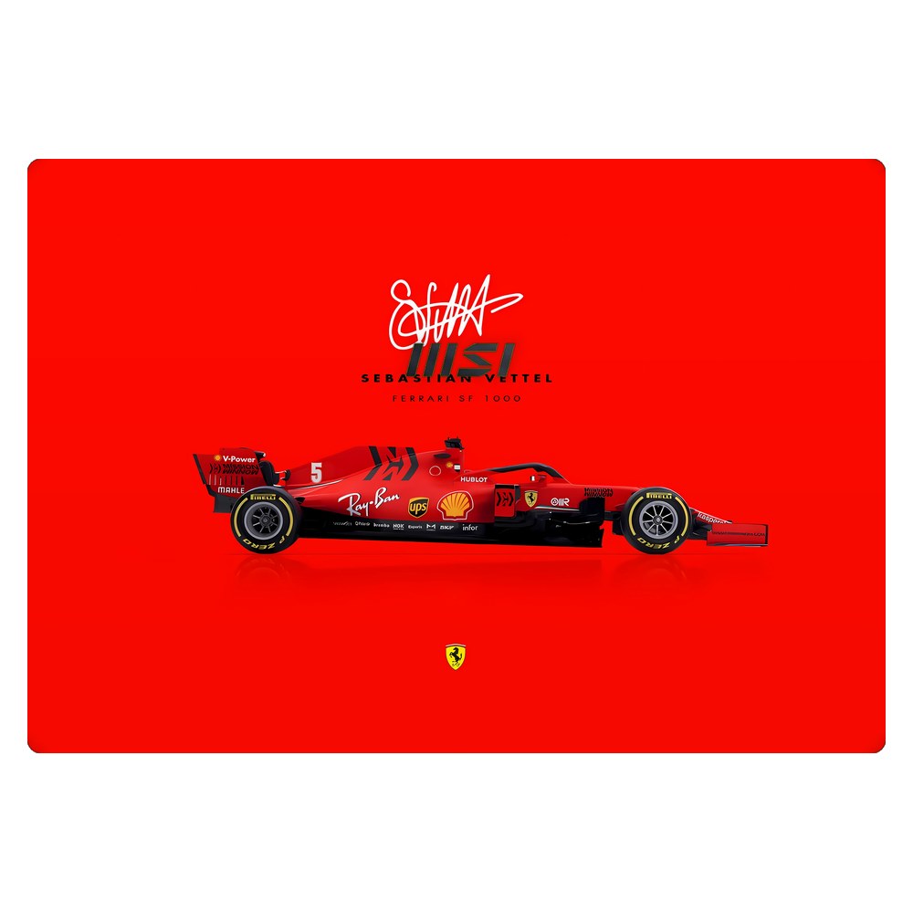 MSI Modern 15 A10M laptop skin - Ferrari