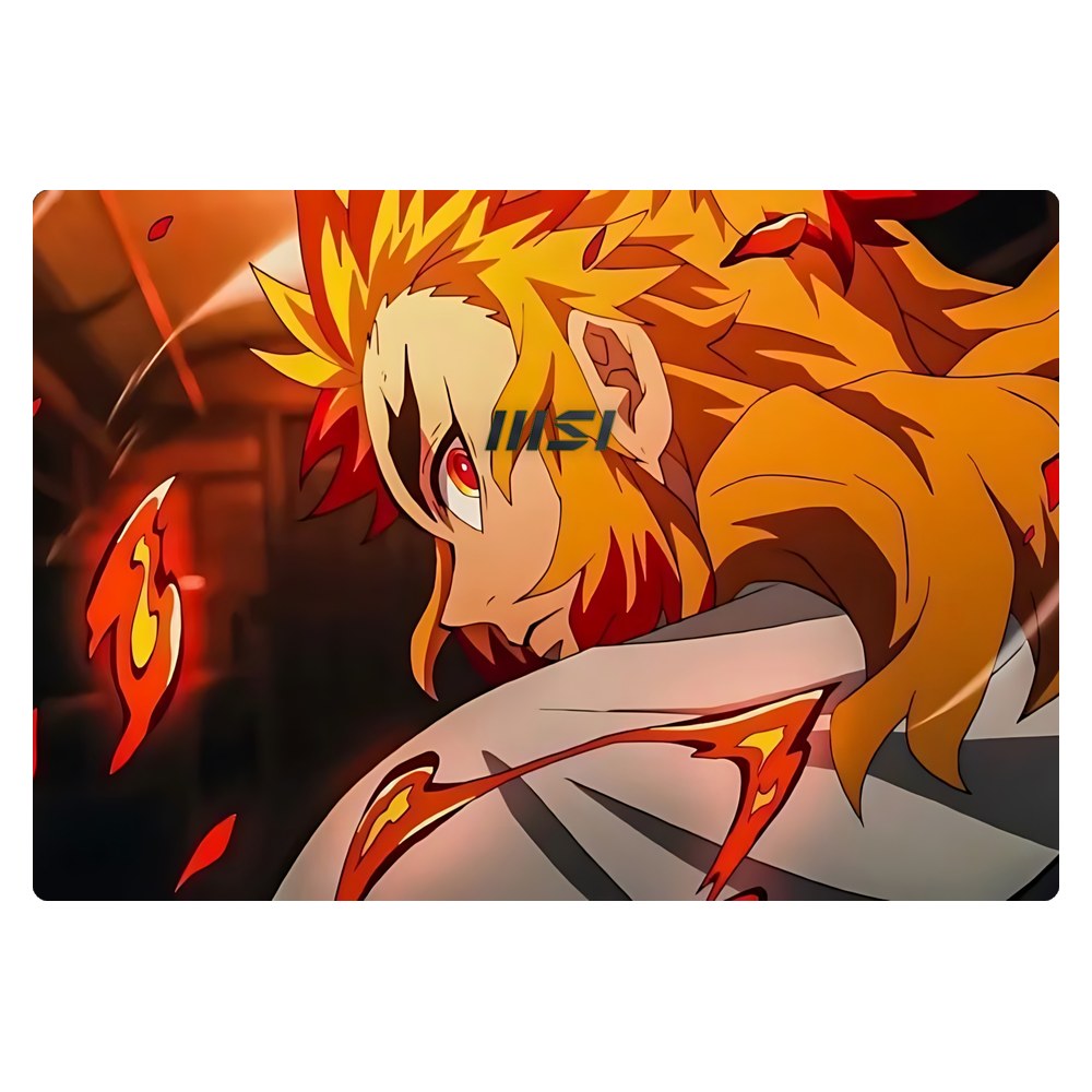 MSI Modern 15 A10M laptop skin - Flame Hashira