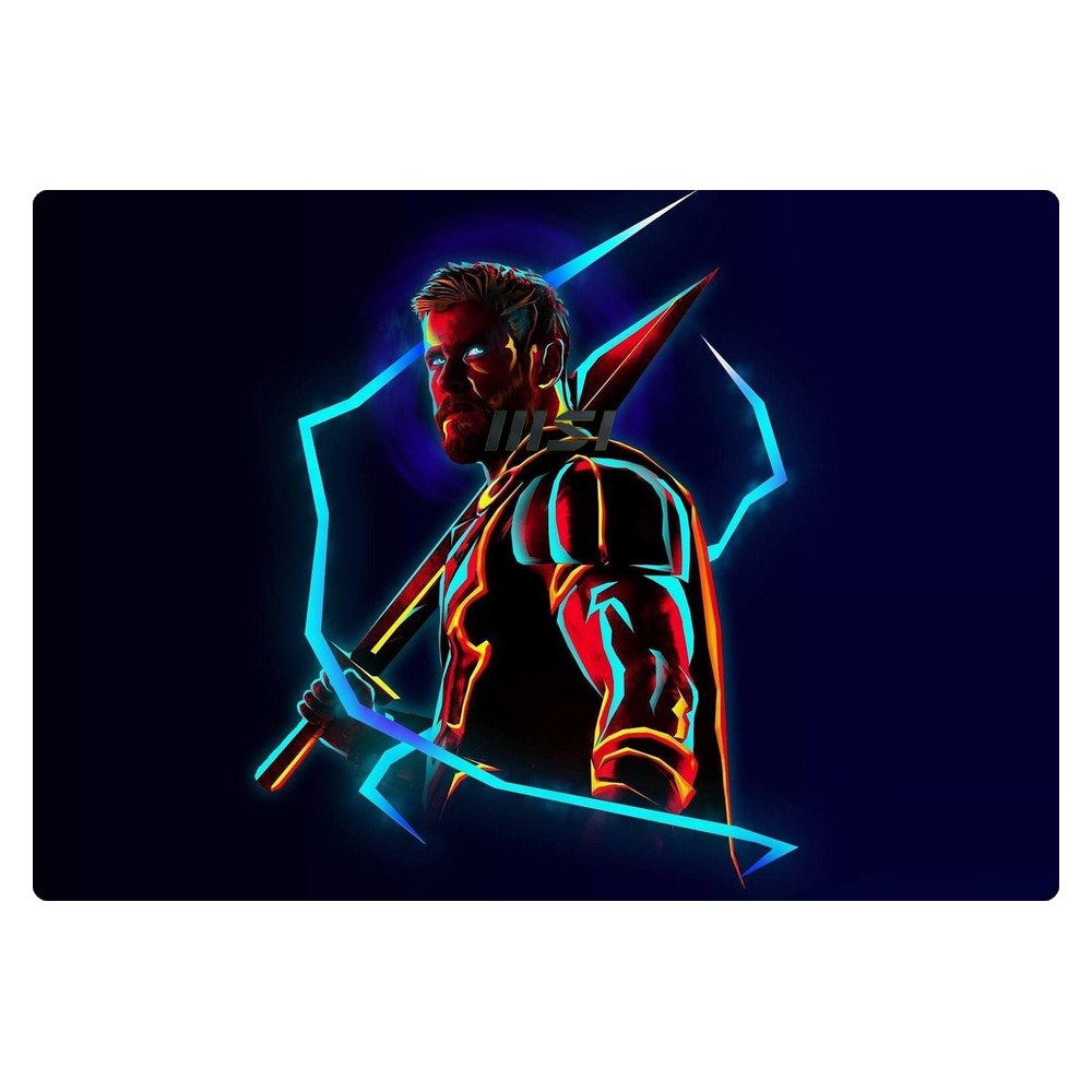 MSI Modern 14 B10MW laptop skin - God of Thunder