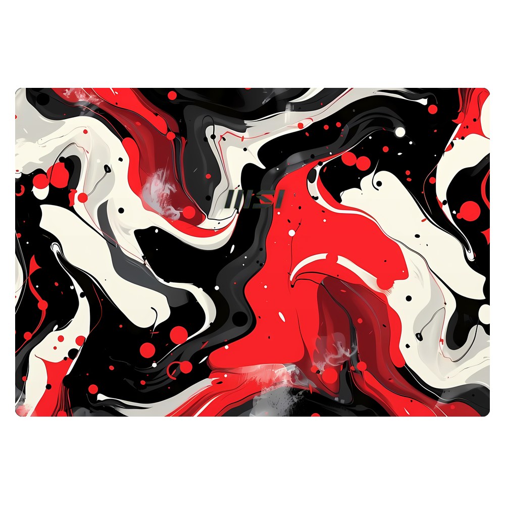 MSI Modern 14 B10MW laptop skin - Lampid Lava