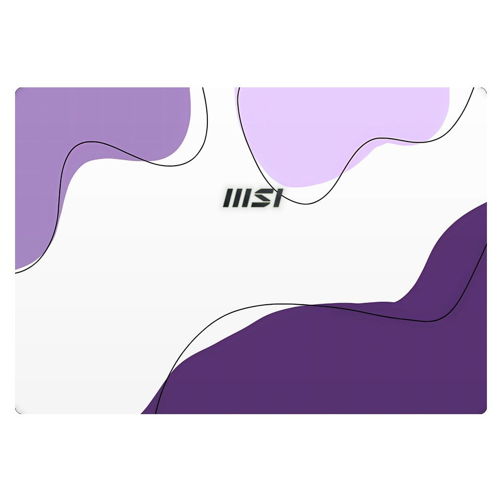 MSI Modern 14 - C13M laptop skin - Minim Purple