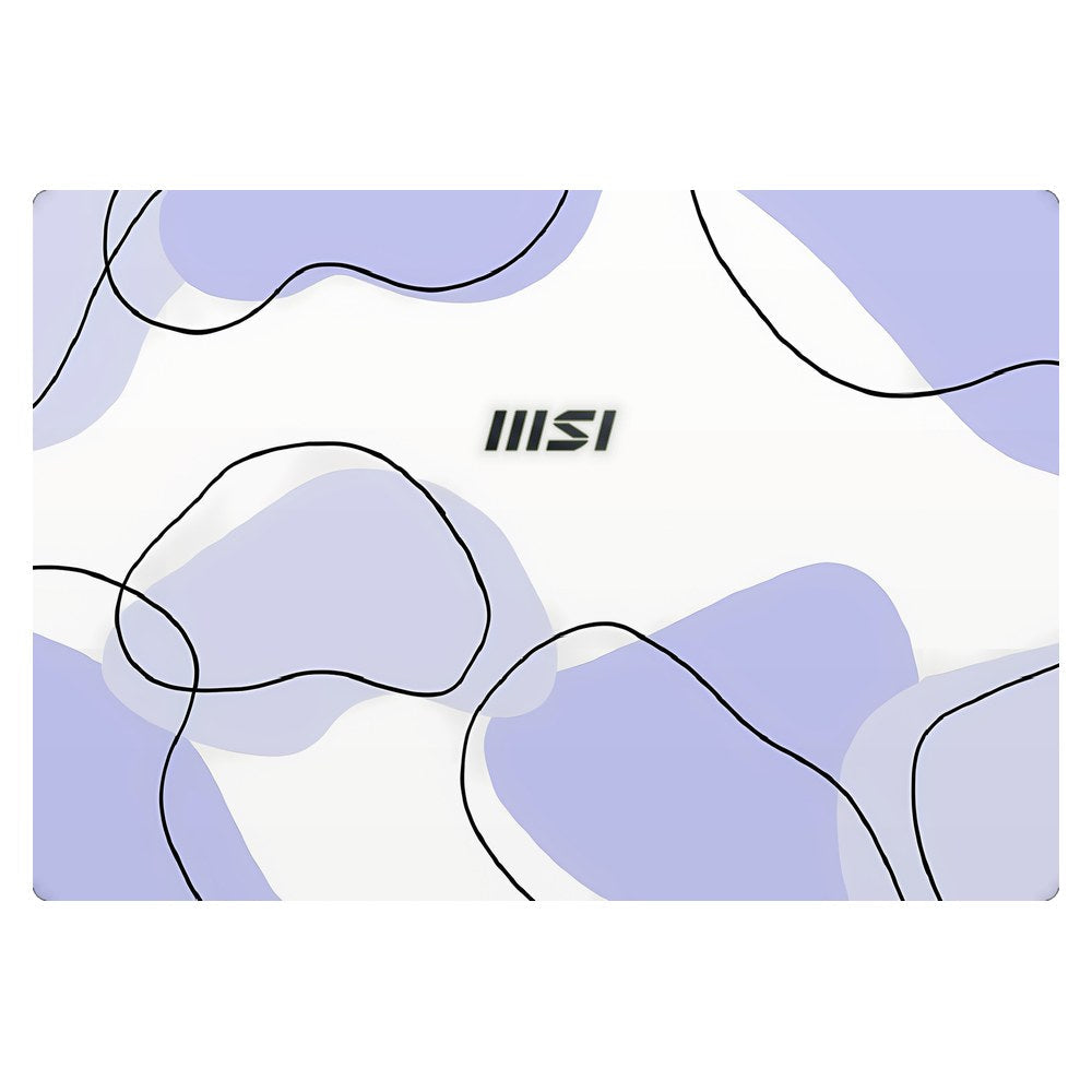 MSI Modern 14 - C13M laptop skin - Minim Violet