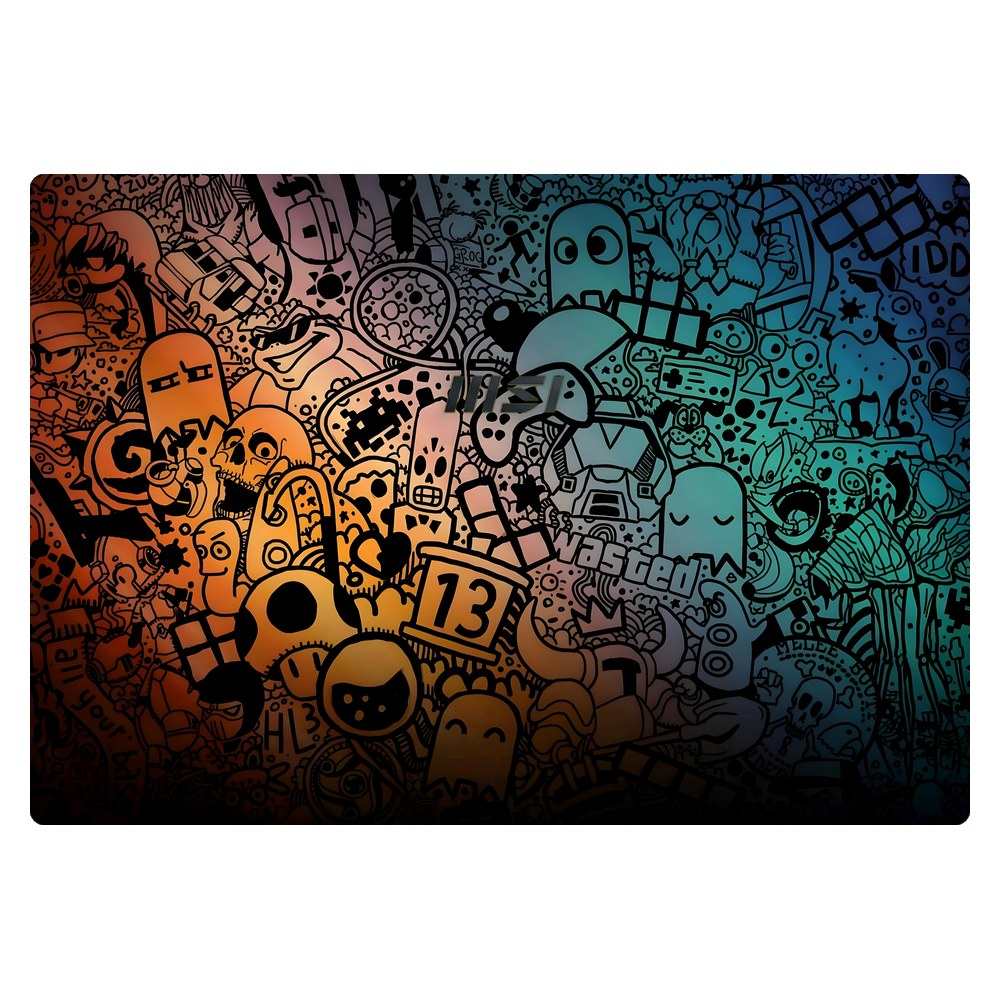 MSI Modern 15 A10M laptop skin - Modern Art