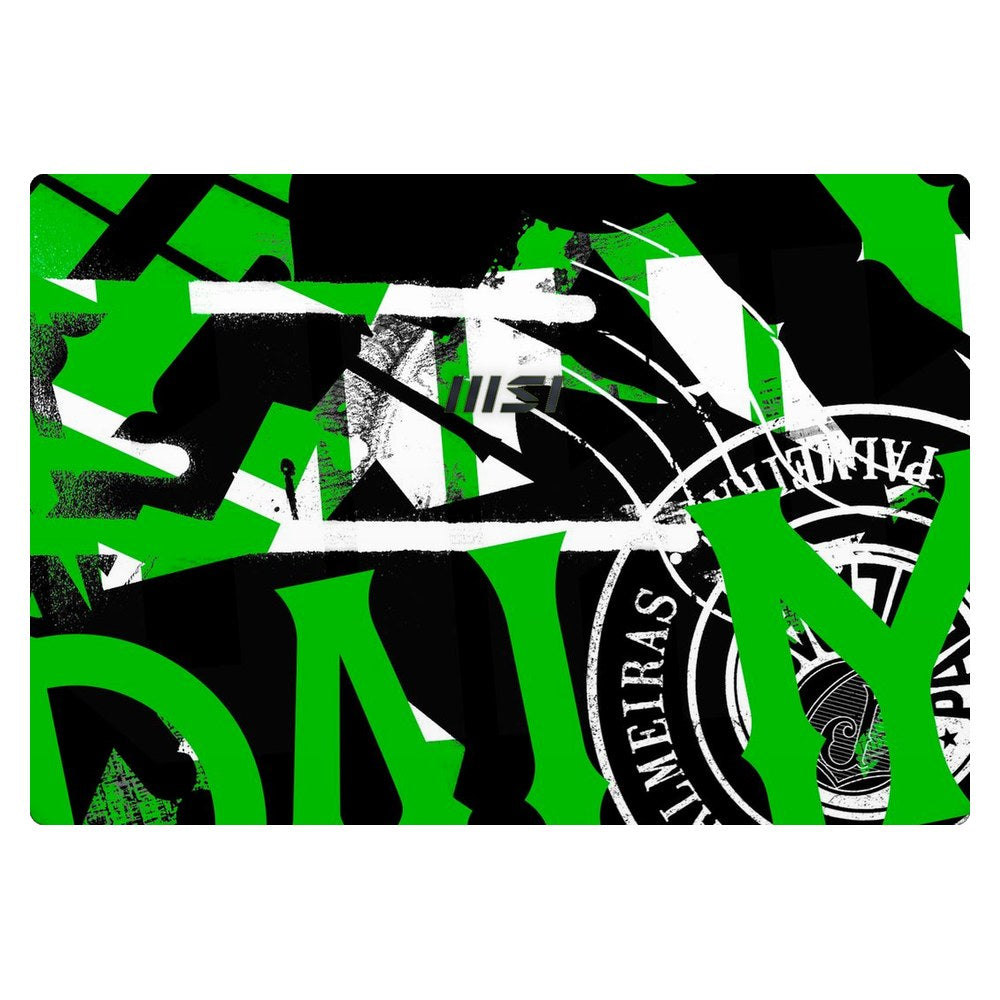 MSI Modern 14 B11MO-004VN laptop skin - Palmeiras Green Graphics