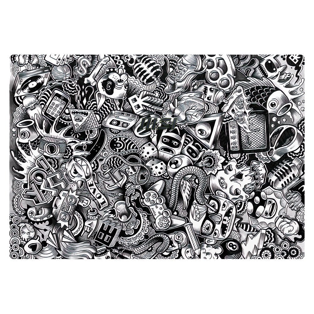MSI Modern 15 A10M laptop skin - Pony Doodle