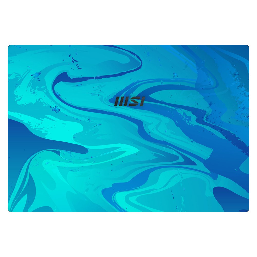 MSI Modern 14 - C13M laptop skin - Poseidon Blue