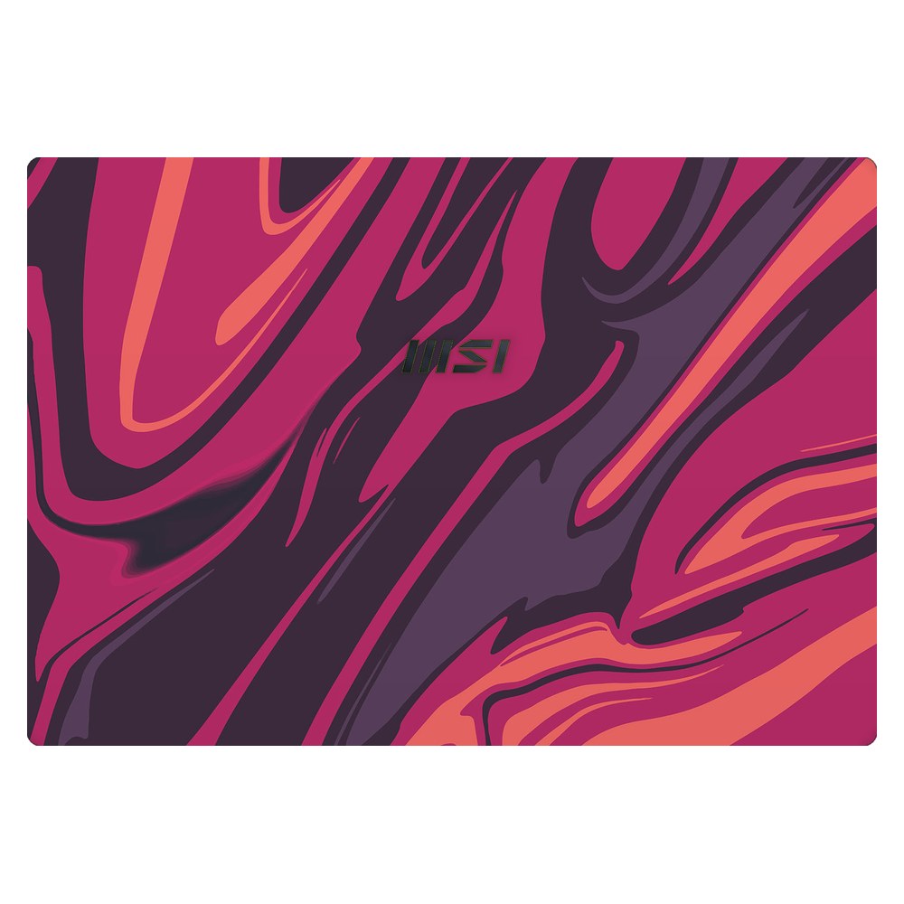 MSI Modern 15 A10M laptop skin - Poseidon Red