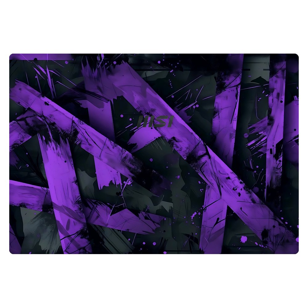 MSI Modern 15 A10M laptop skin - Purple Haze