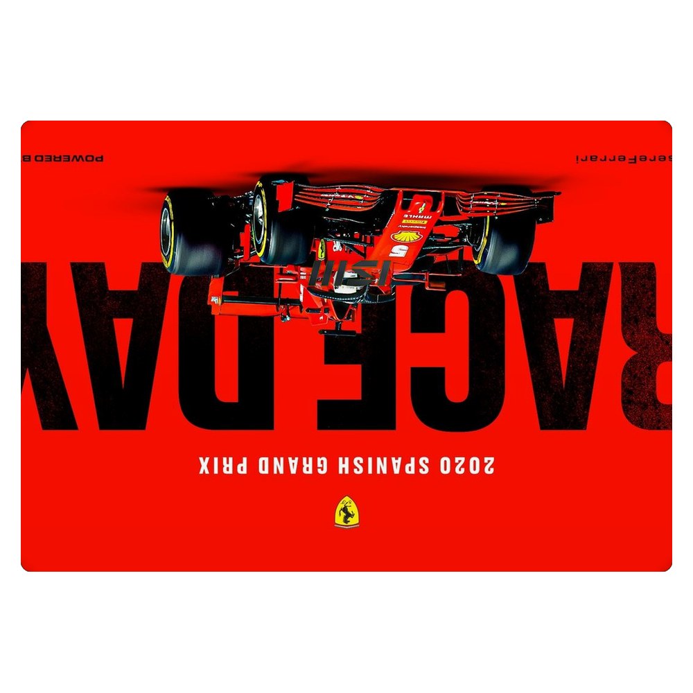 MSI Modern 14 B11MO-004VN laptop skin - RaceDay Ferrari Formula1