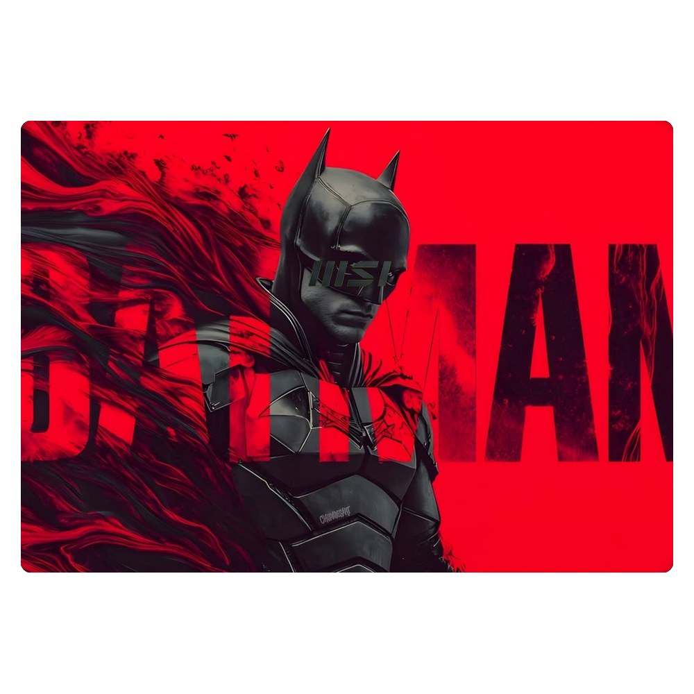 MSI Modern 15 A10M laptop skin - Red Batgirl Graphic