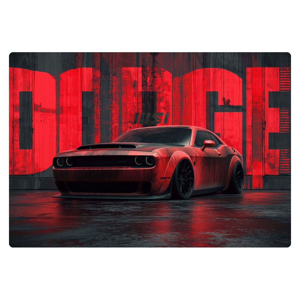 MSI Modern 14 B10MW laptop skin - Red Beast