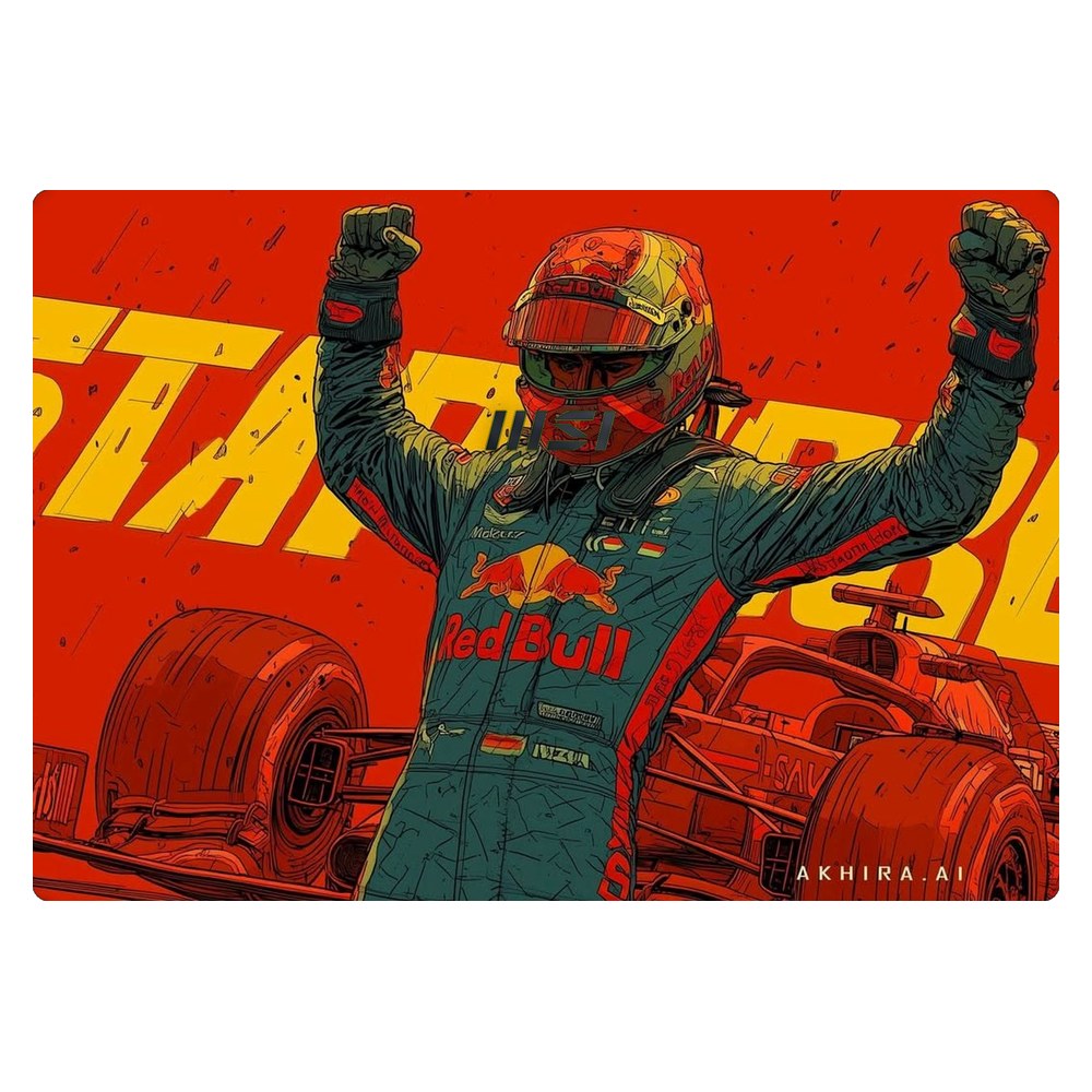 MSI Modern 14 - C13M laptop skin - Red Bull Champion