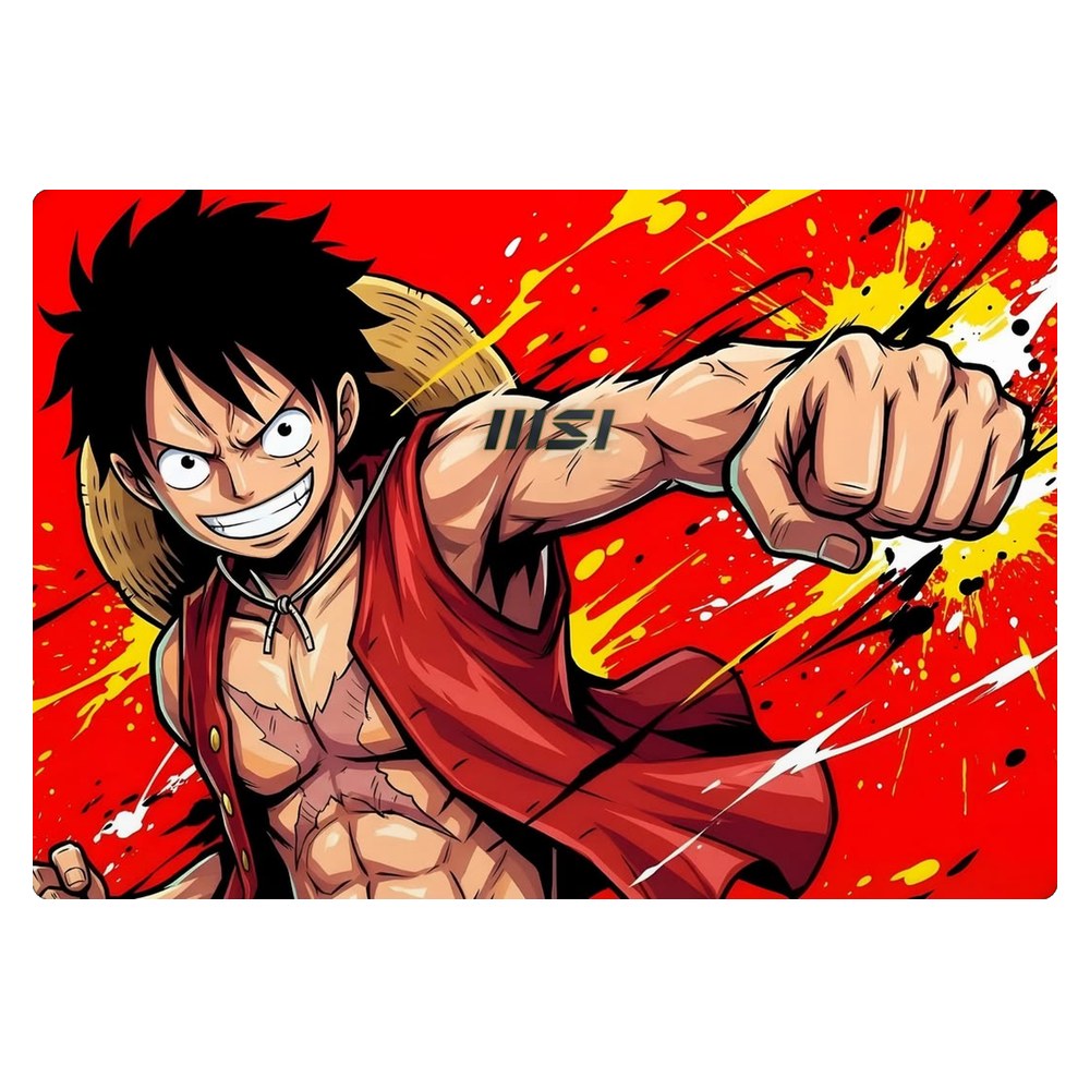 MSI Modern 14 - C13M laptop skin - Red Punch Revolution
