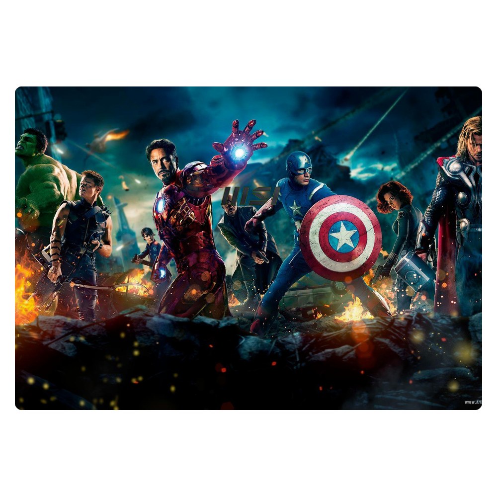 MSI Modern 15 A10M laptop skin - United We Stand