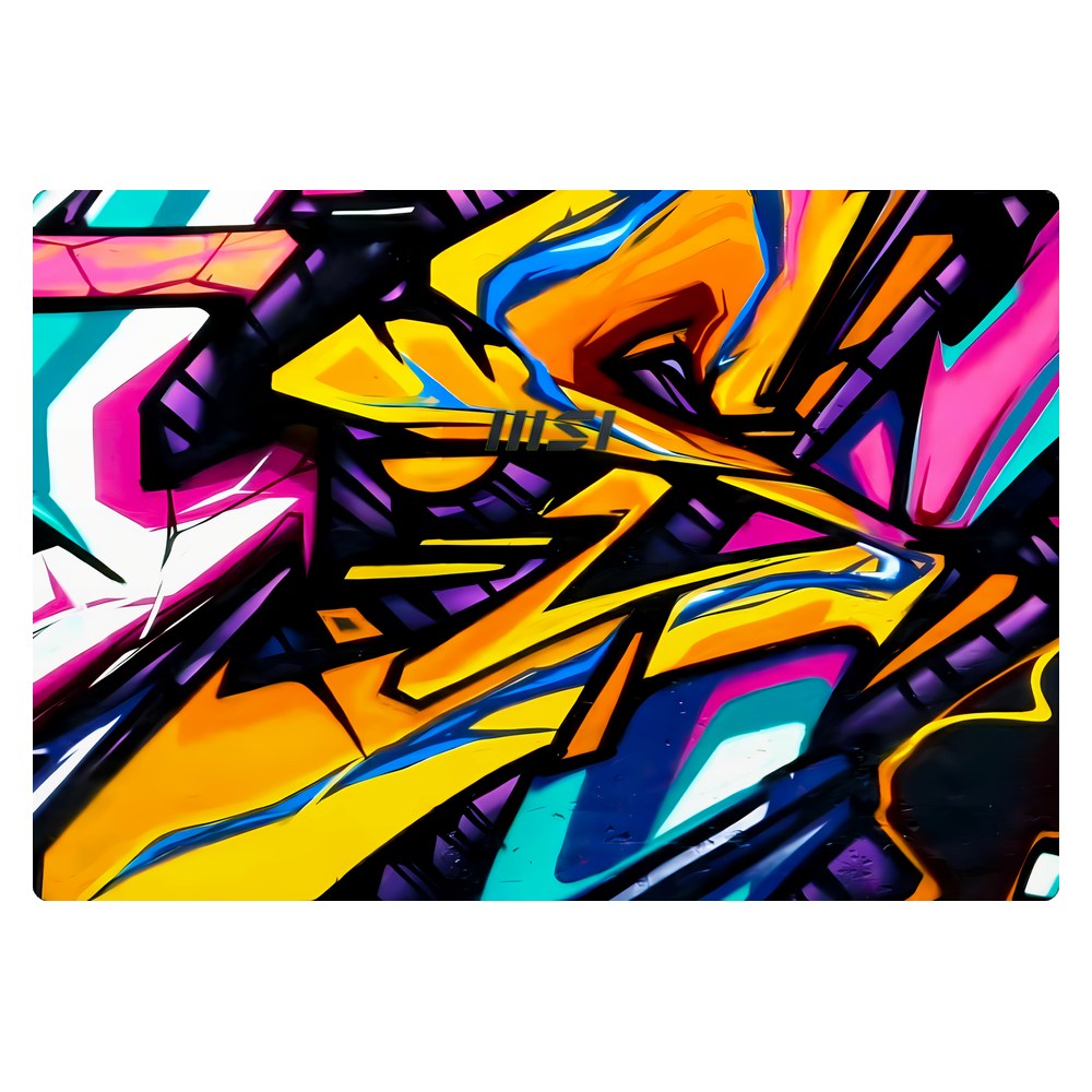 MSI Modern 14 - C13M laptop skin - Urban Graffiti