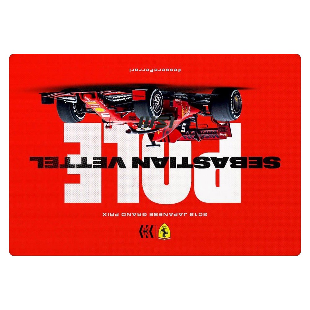 MSI Modern 15 A10M laptop skin - Vettel Suzuka Pole 2019