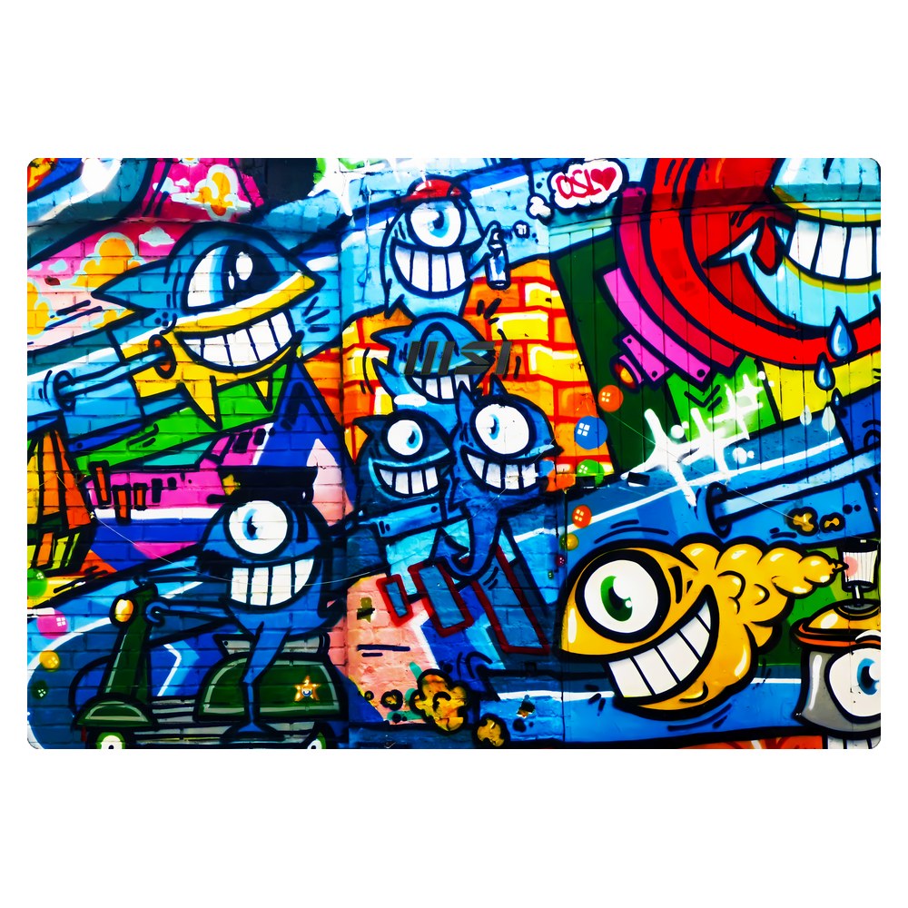 MSI Modern 14 - C13M laptop skin - Wall Graffiti