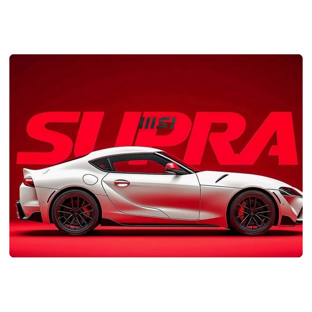 MSI Modern 14 B11MO-004VN laptop skin - White Supra Studio Shot