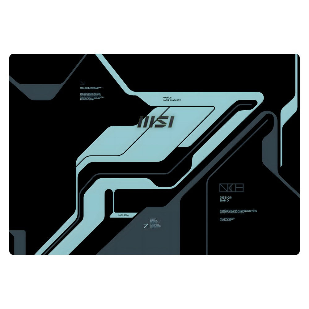 MSI Modern 15 A10M laptop skin - Zero OG Cyberpunk