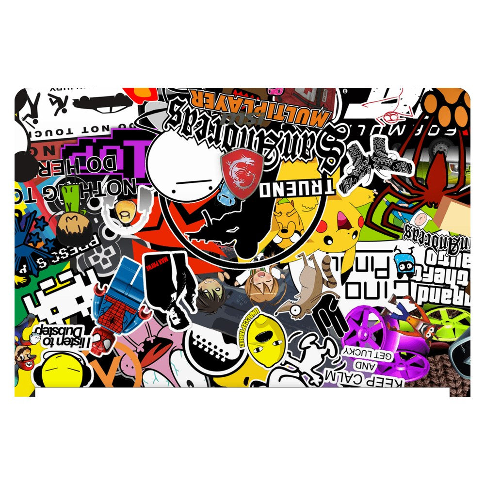 MSI Stealth 8RF GS73 laptop skin - 90s Doodle