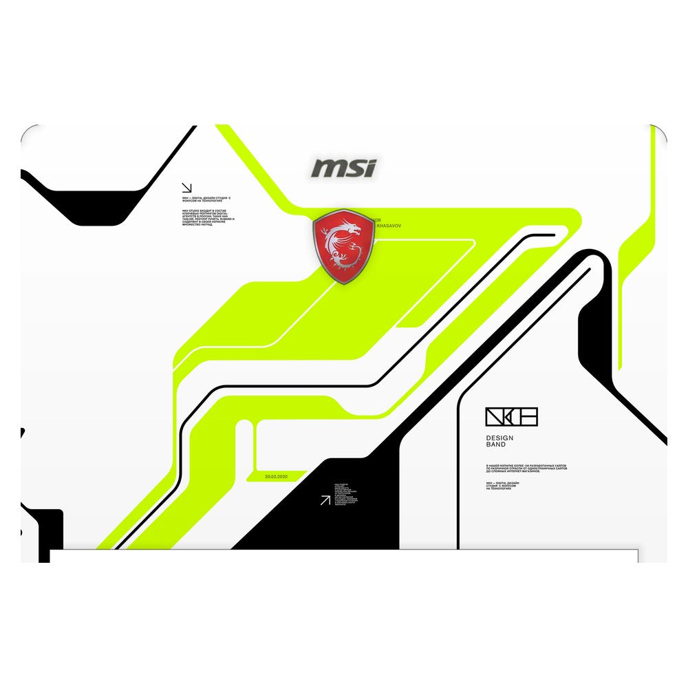 MSI GS73VR 7RG Stealth Pro laptop skin - Acid Green