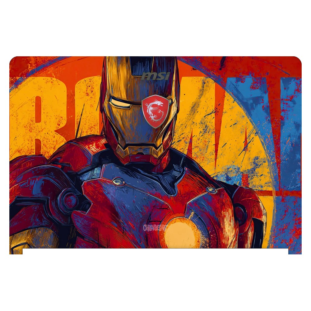 MSI GS63VR Stealth Pro laptop skin - Armored Avenger