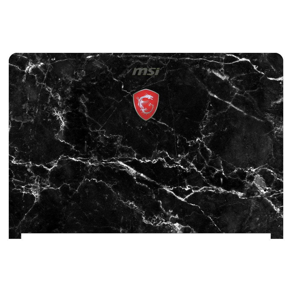 MSI Stealth 8RF GS73 laptop skin - Black Marble