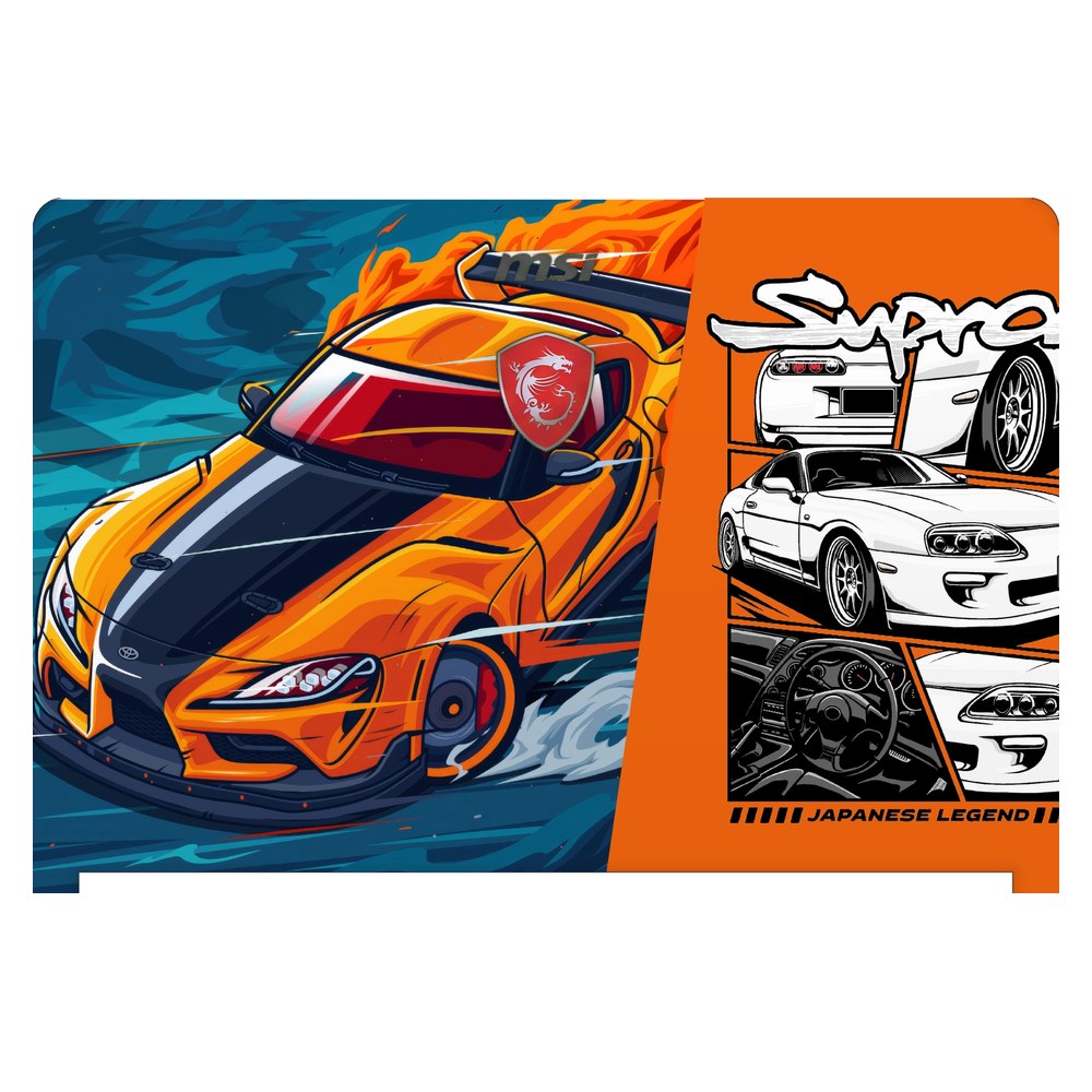 MSI Stealth 8RF GS73 laptop skin - Blazing Legend