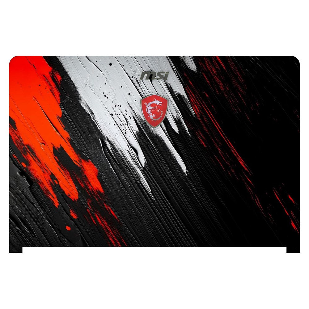 MSI GS63VR Stealth Pro laptop skin - Brush Strokes