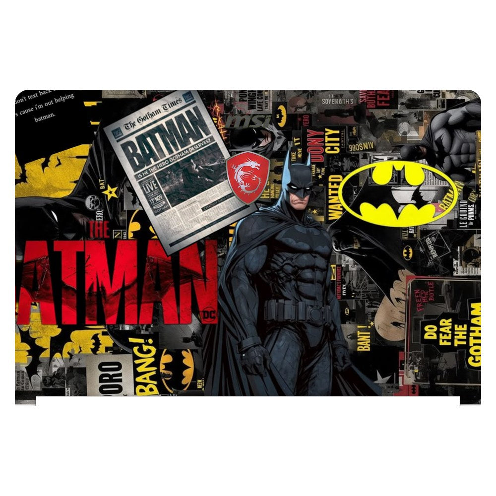 MSI GS63VR Stealth Pro laptop skin - Caped Crusader