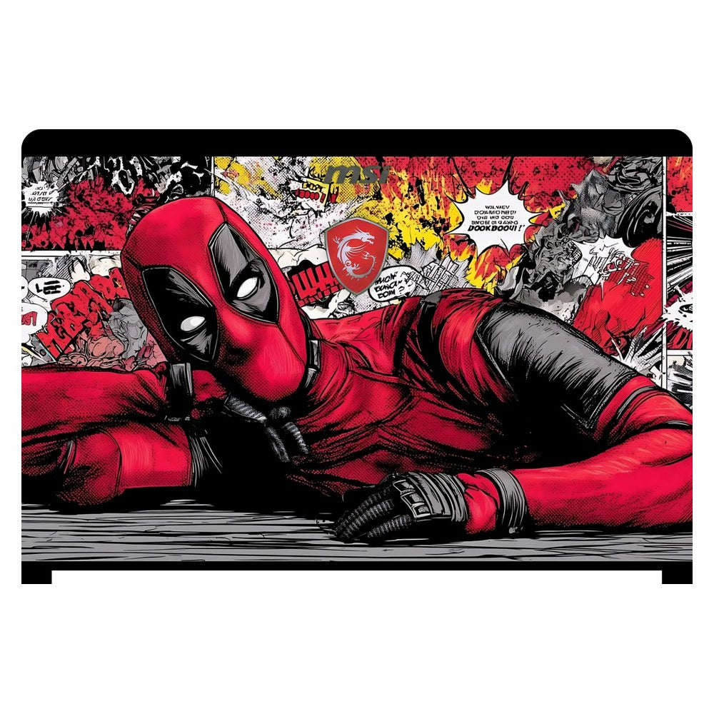 MSI GS73VR 7RG Stealth Pro laptop skin - Crimson Comic