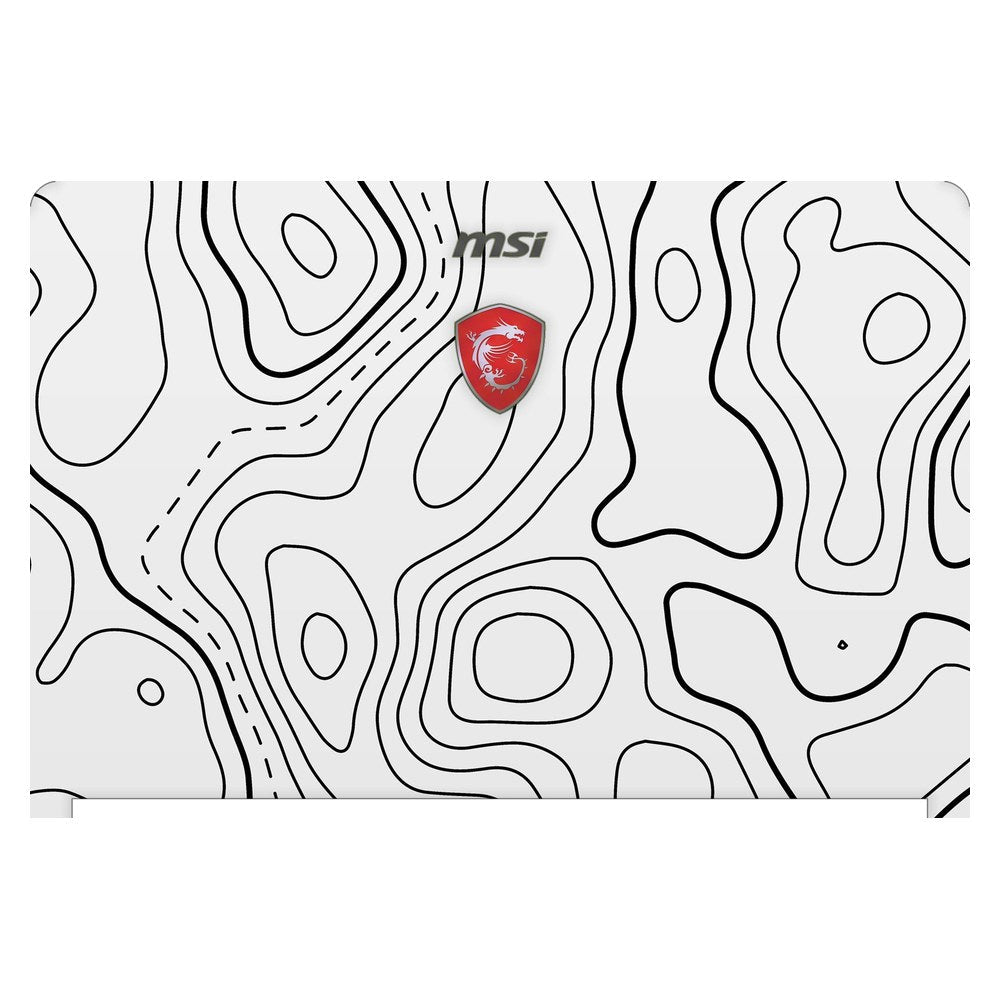 MSI Stealth 8RF GS73 laptop skin - Damascus White