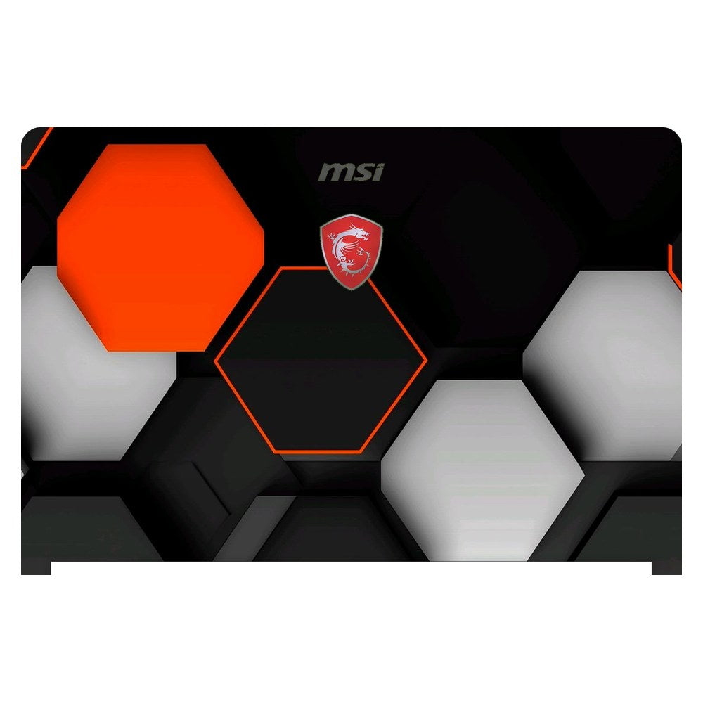MSI Stealth 8RF GS73 laptop skin - Dark Honeycomb
