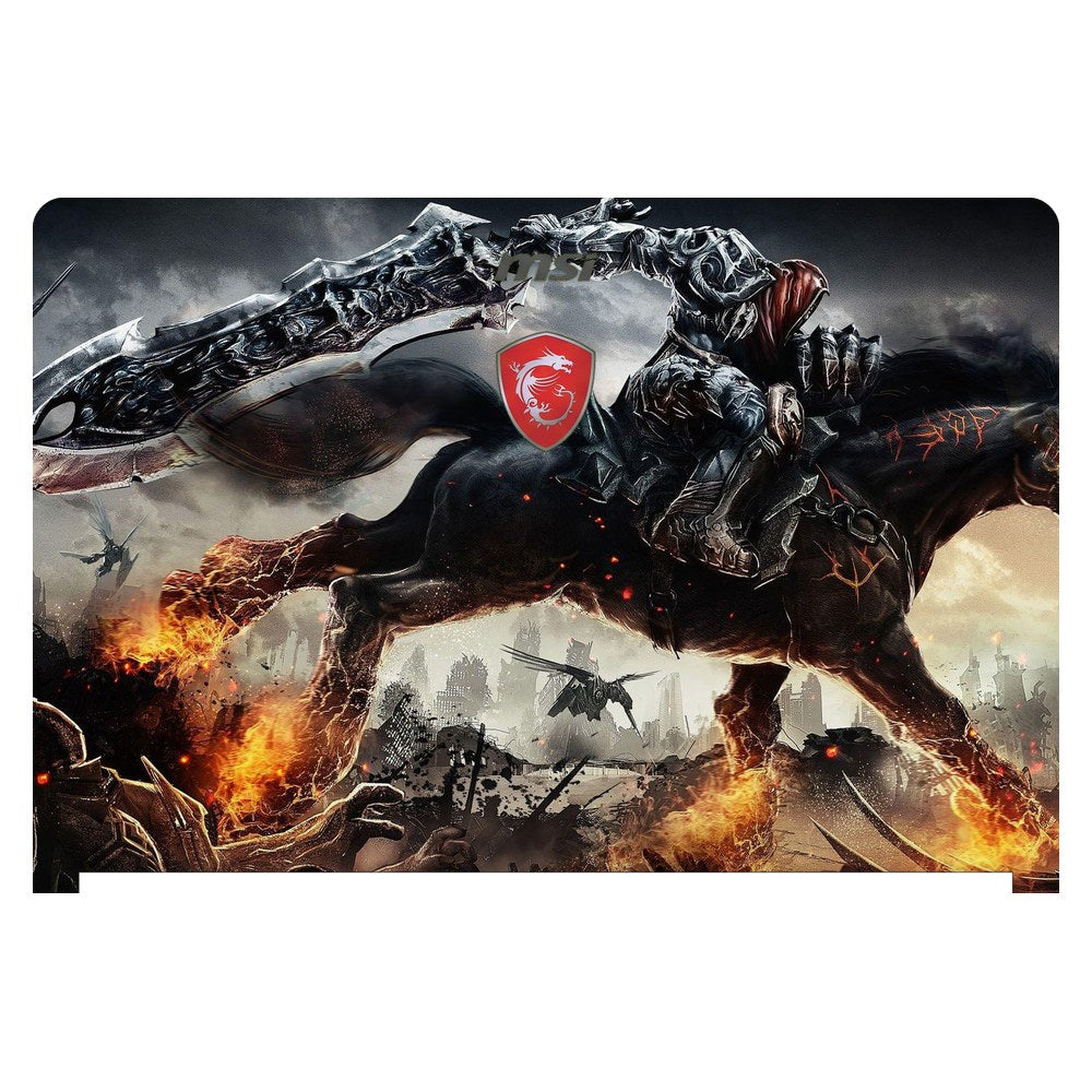 MSI GS63VR Stealth Pro laptop skin - Dark Rider