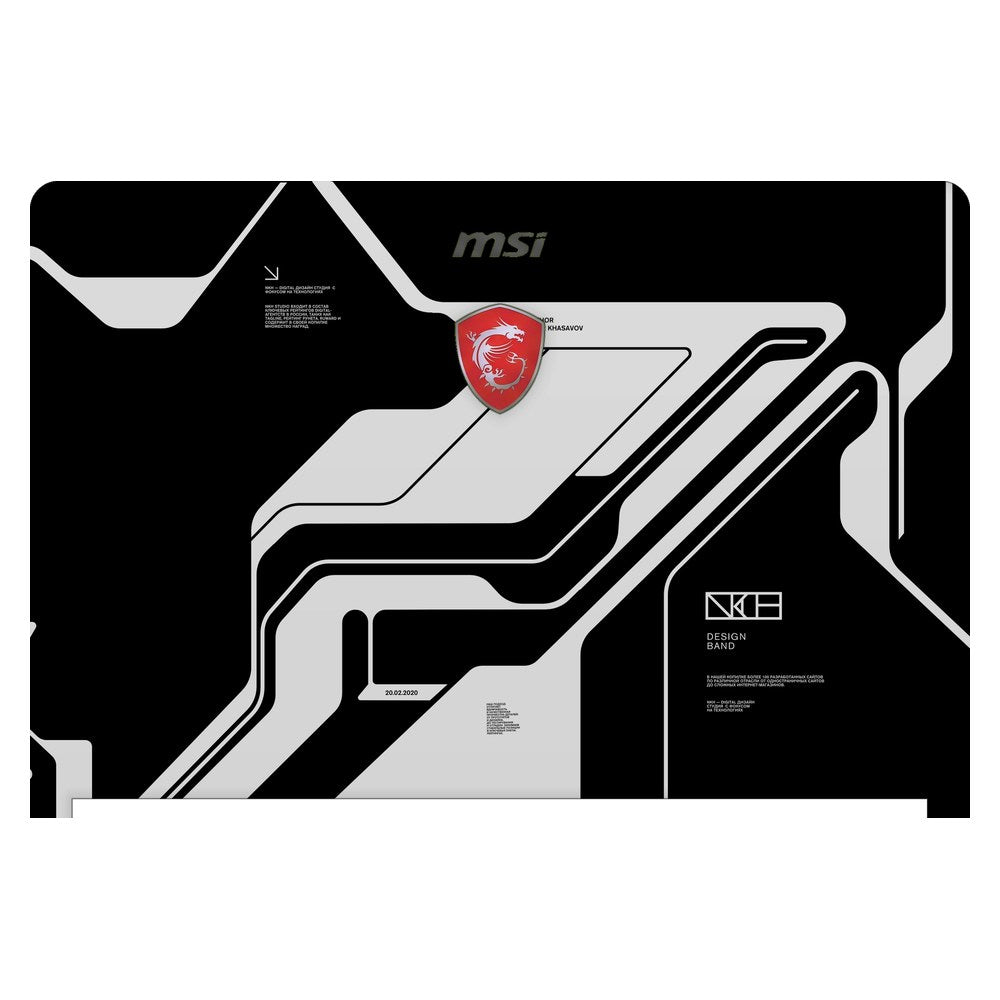 MSI Stealth 8RF GS73 laptop skin - Dead Black