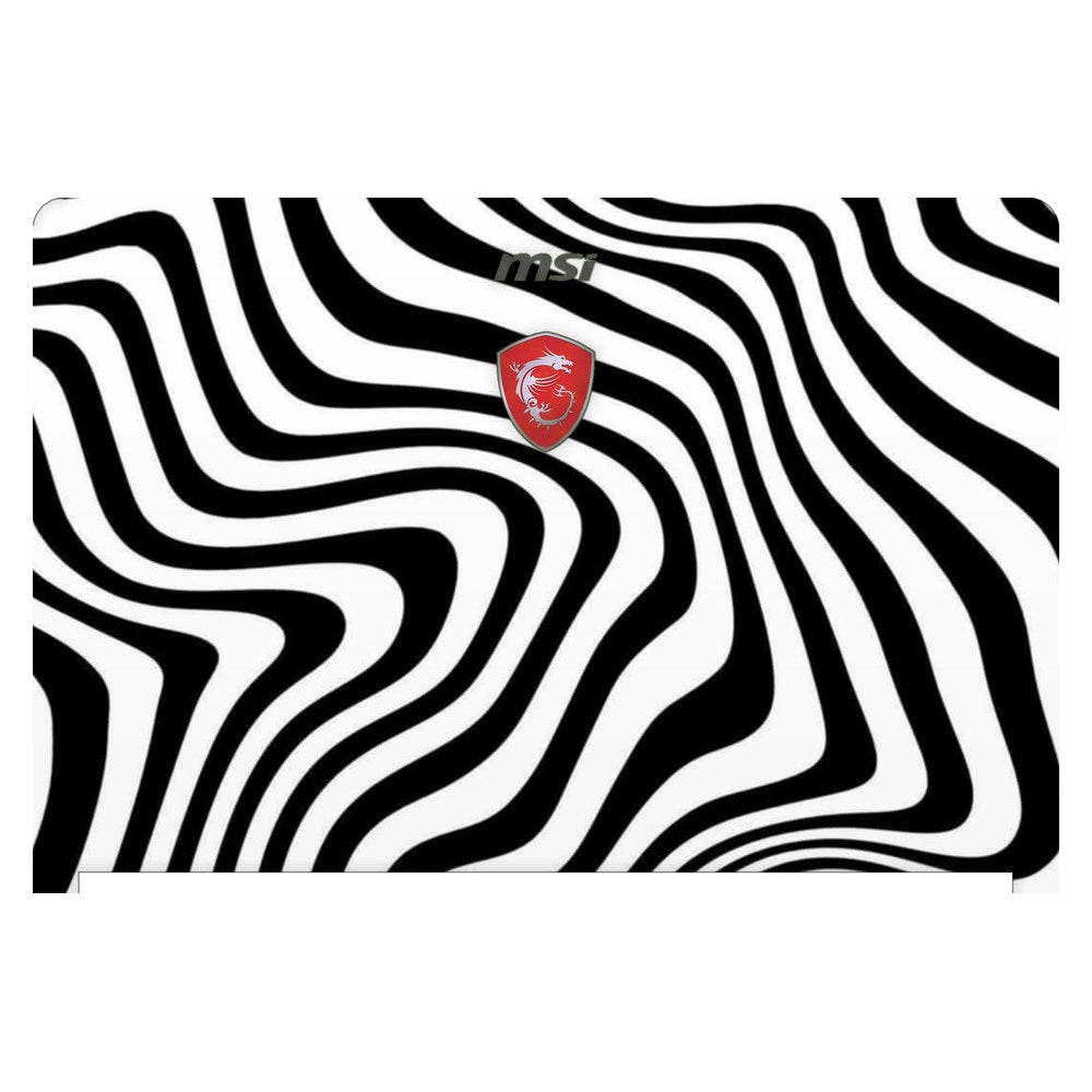 MSI GS73VR 7RG Stealth Pro laptop skin - Distorted Grid Abstract