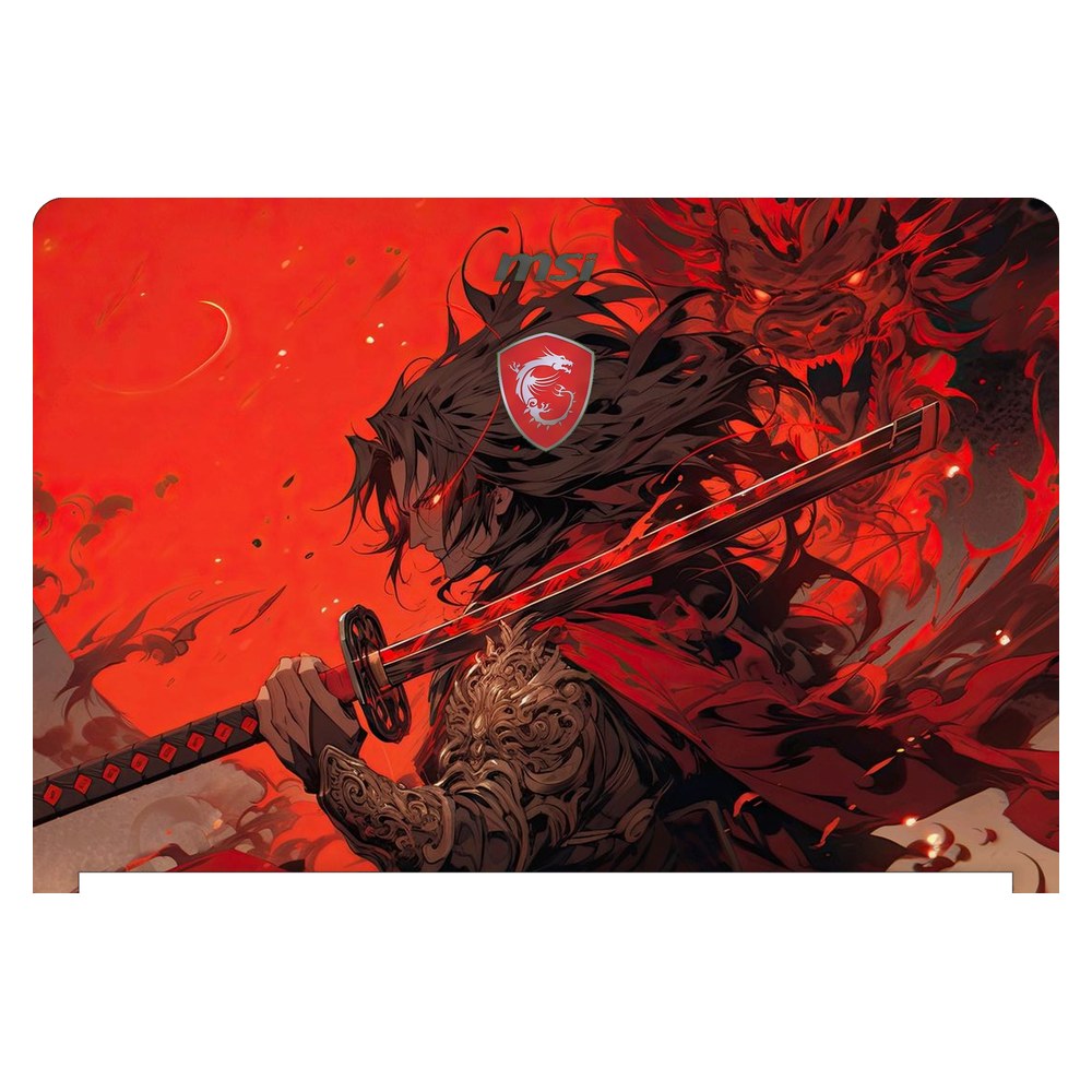 MSI GS63VR Stealth Pro laptop skin - Dragon Blade Ronin
