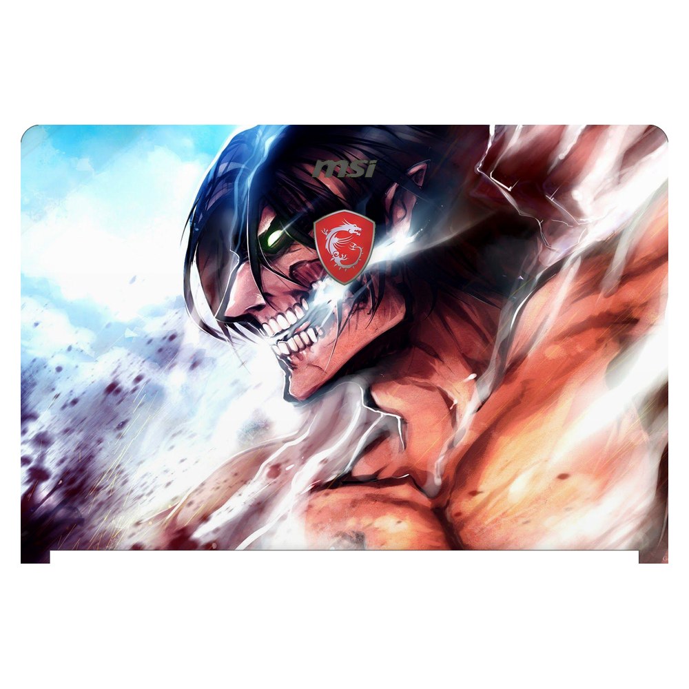 MSI GS63VR Stealth Pro laptop skin - Eren Titan