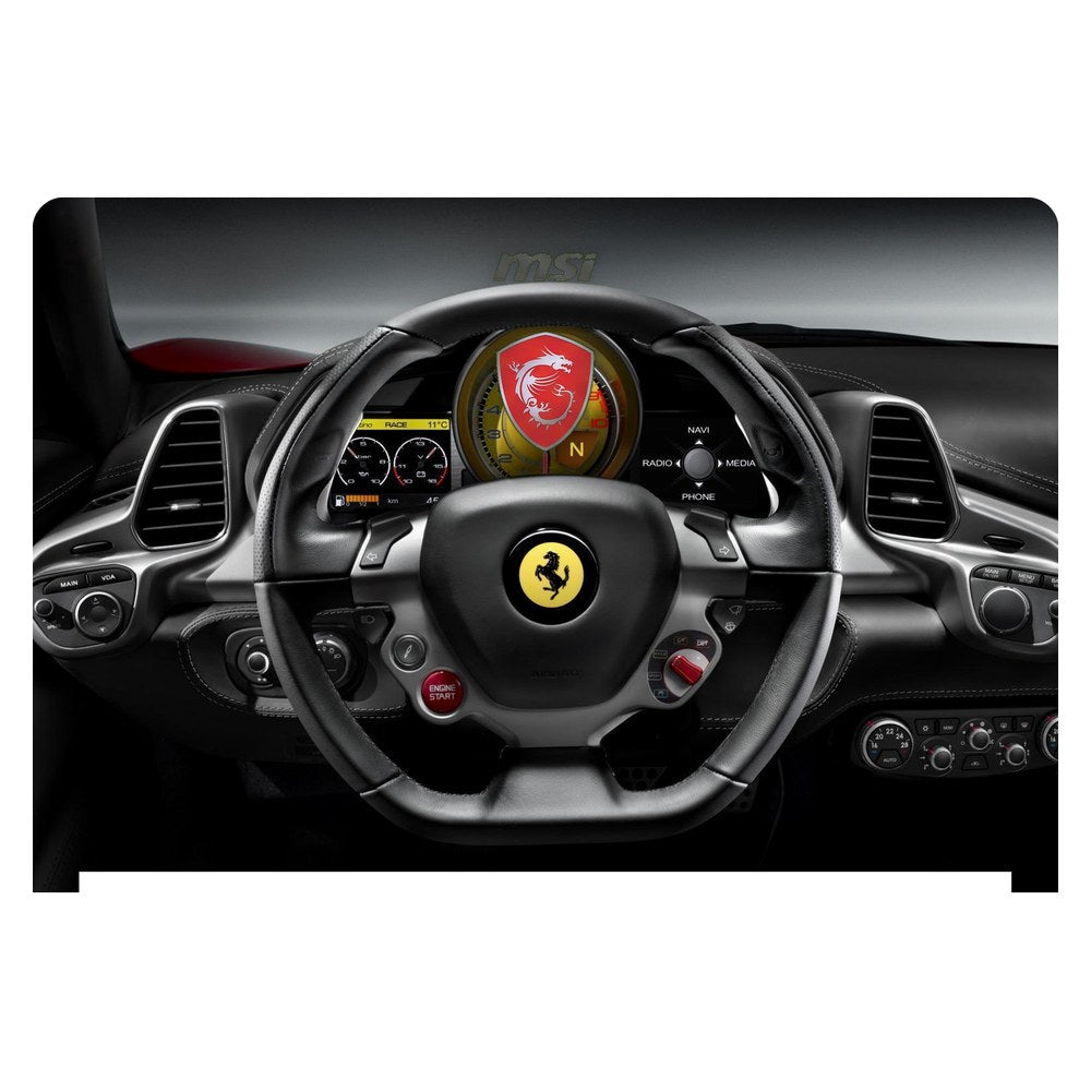 MSI Stealth 8RF GS73 laptop skin - Ferrari Cockpit