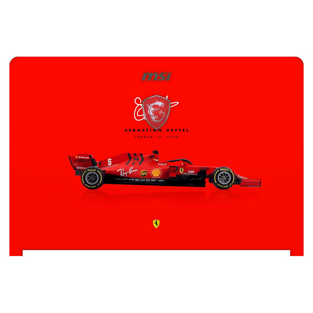 MSI Stealth 8RF GS73 laptop skin - Ferrari