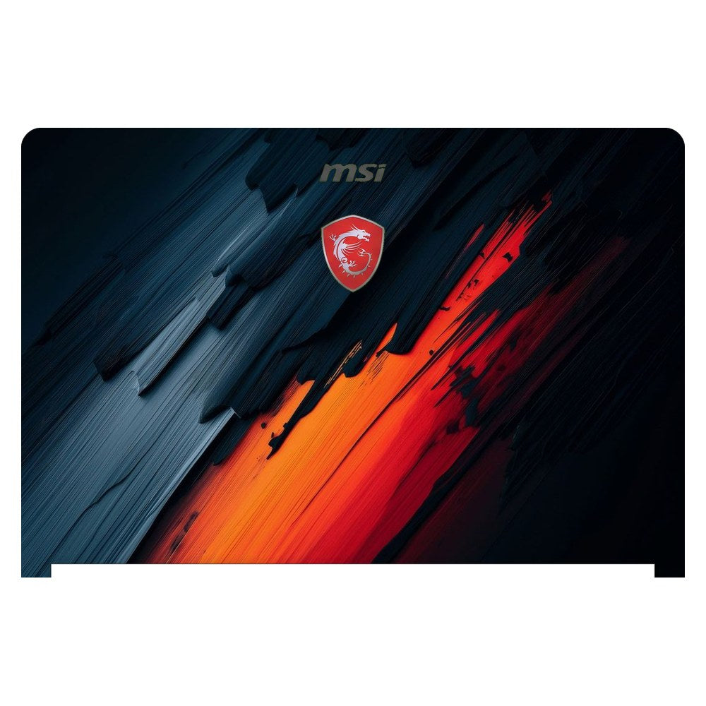MSI GS63VR Stealth Pro laptop skin - Fire Paint Swipe